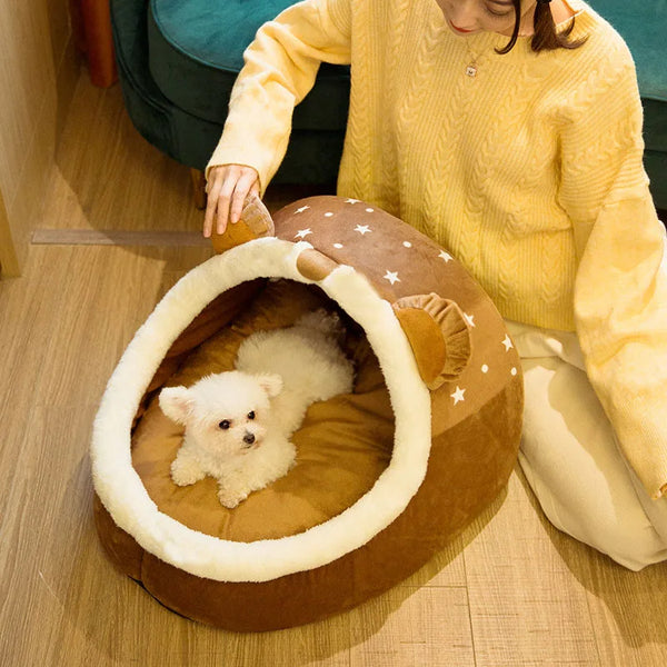 Puppy Kennel Foldable Pet House Bed