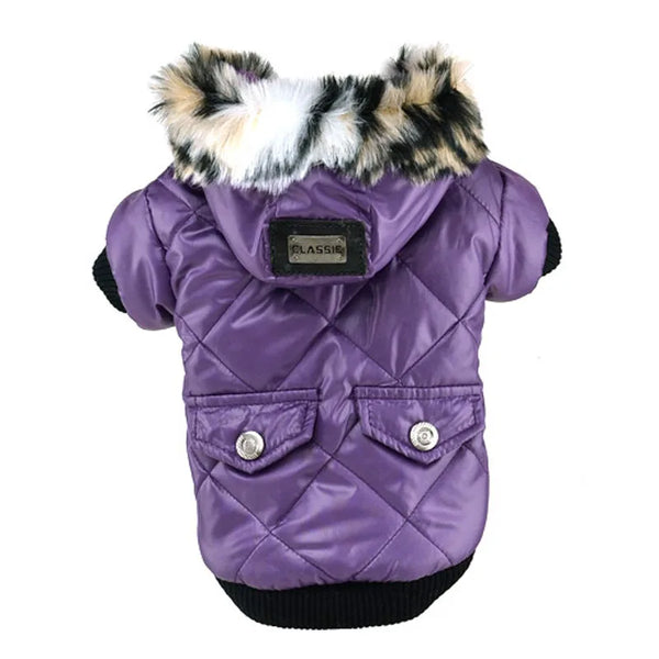 Pet Waterproof Fabric Warm Jacket