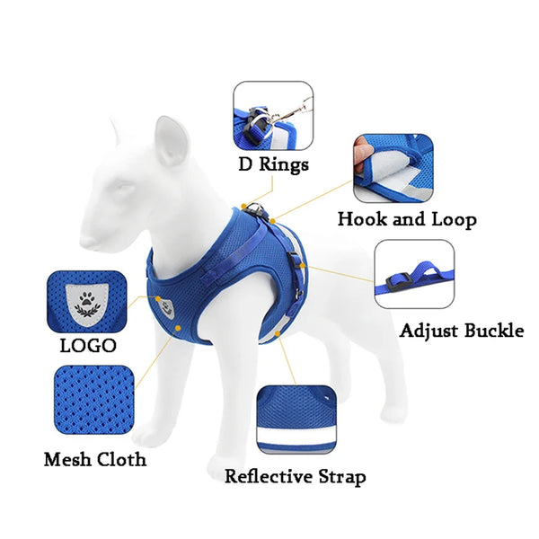 Pet Chest Strap Reflective Harness