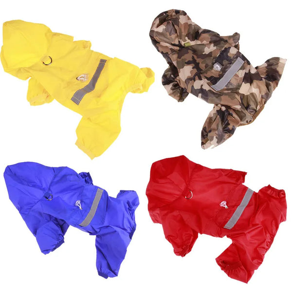 Jumpsuit Waterproof Pet Raincoat