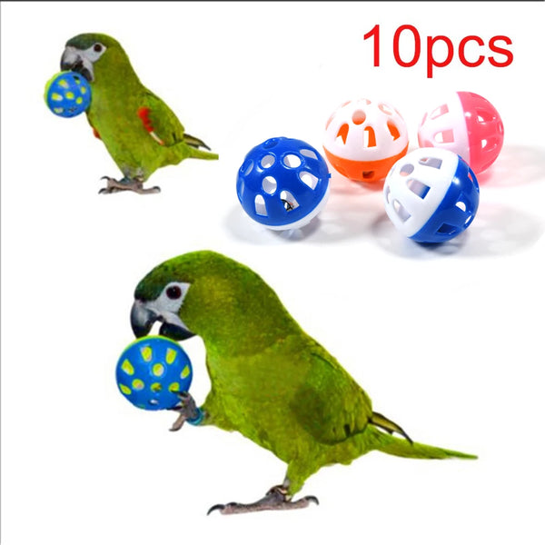 10pcs Pet Parrot Balls