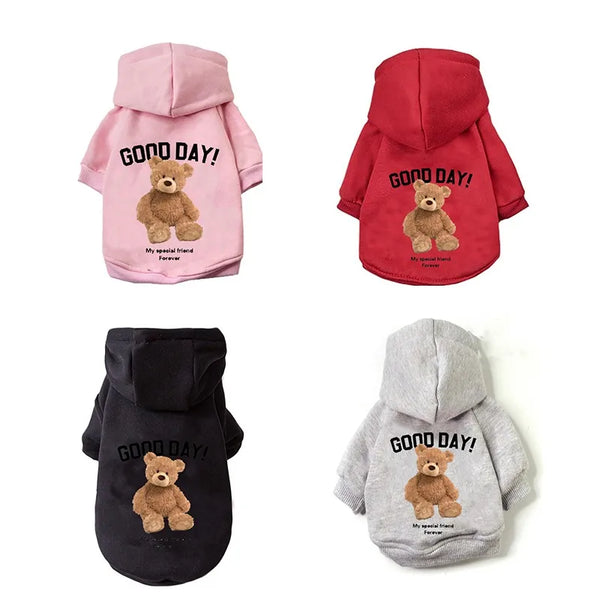 Cute Bear Dog  Hoodie