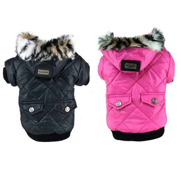 Pet Waterproof Fabric Warm Jacket