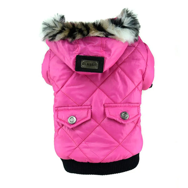 Pet Waterproof Fabric Warm Jacket