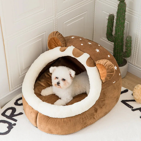 Puppy Kennel Foldable Pet House Bed