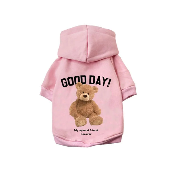 Cute Bear Dog  Hoodie