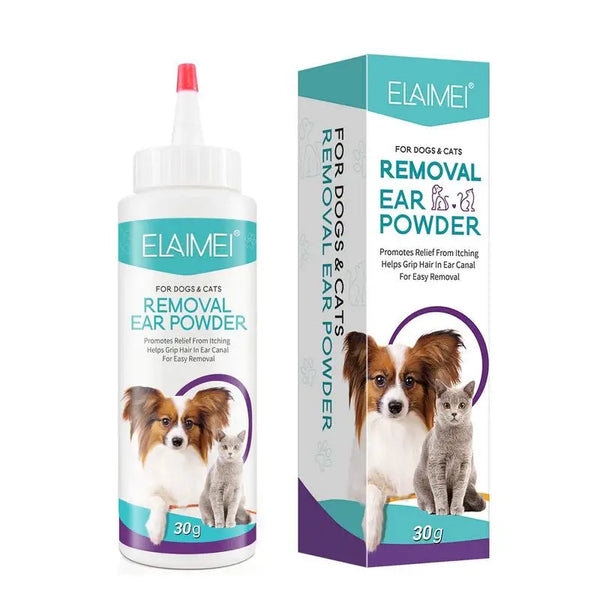 Anti-ticks Pet Ear Hair Removing Powder