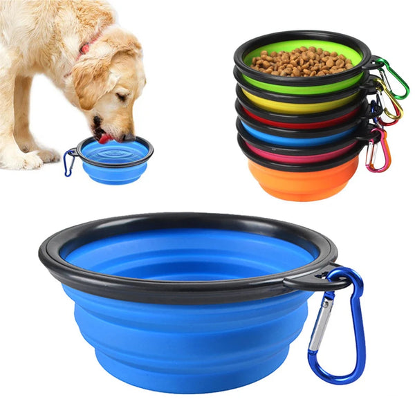 1000ML Silicone Dog Feeder Bowls