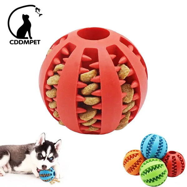 Pet's Tooth Cleaning Rubber Food Ball