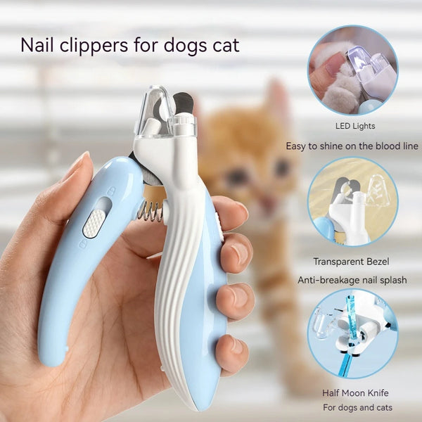 Splash-Proof Pet Nail Cutter