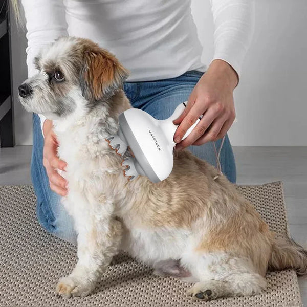 Electronic Waterproof Pet Massage Bath Brush