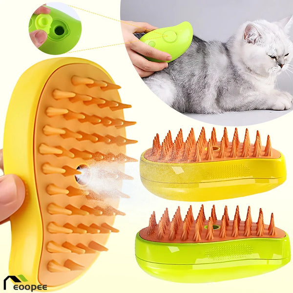 Electric Spray Pet Hair Brush