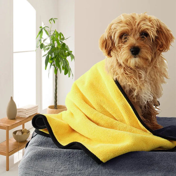 Pet Water-absorbent Bath Towel