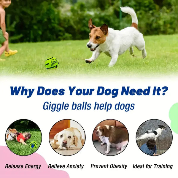 Pet Wobble Wag Giggle Ball