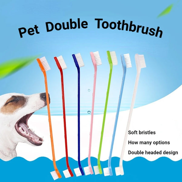 Double Sided Pet Toothbrush