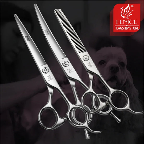 Dog Hair Cutting Scissor Kit