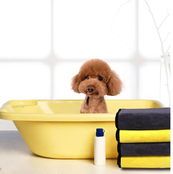 Pet Water-absorbent Bath Towel