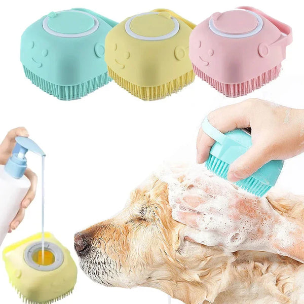 Soft Pet Bath Brush