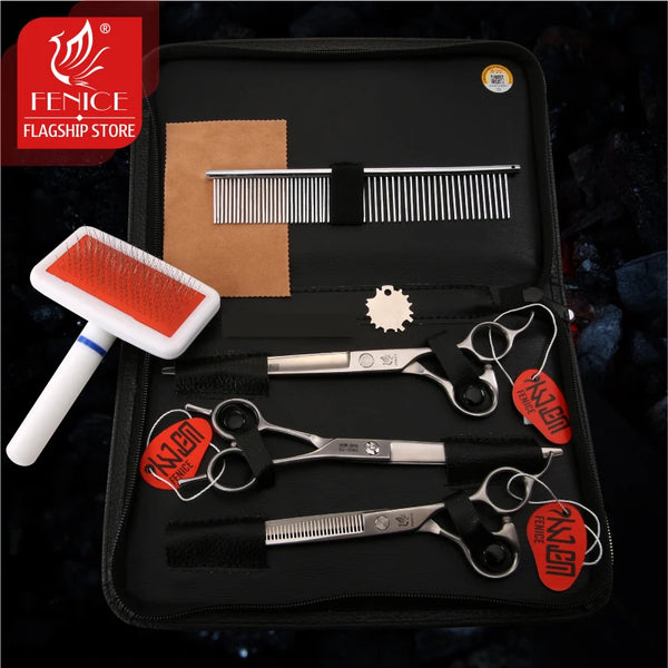 Dog Hair Cutting Scissor Kit