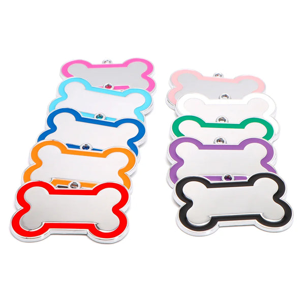 Pet 100Pcs 10 Colorful Bone Collars