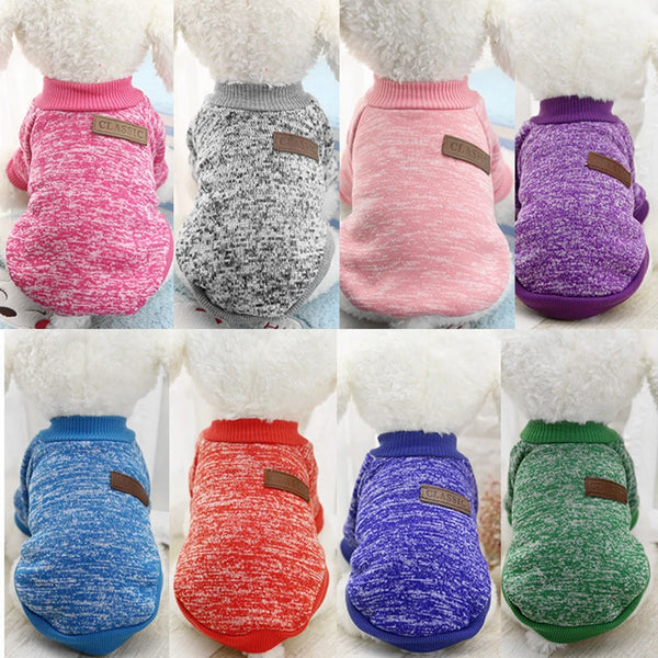 Soft Pet Clothes Classic Outfit Sweater