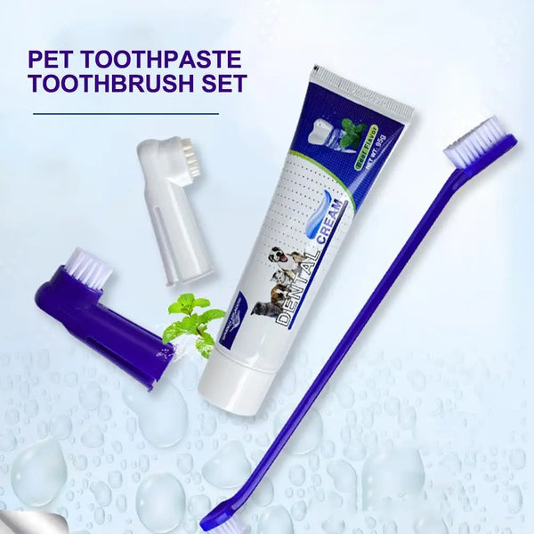 Pet Dental Care Toothpaste Toothbrush