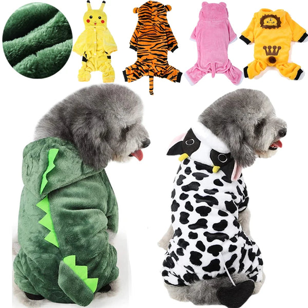 Jumpsuit Pet Winter Hoodies