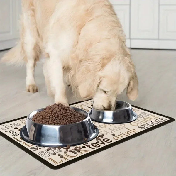 Household Pet Leakage Food Dinner Mat