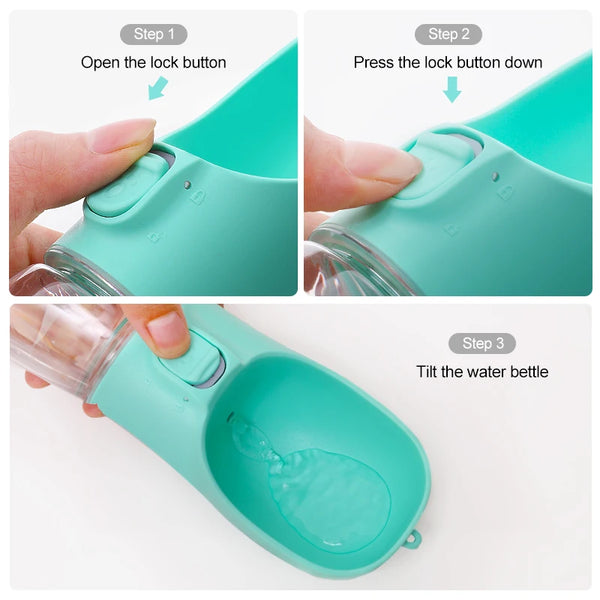 Pet Portable Travel Water Bottle