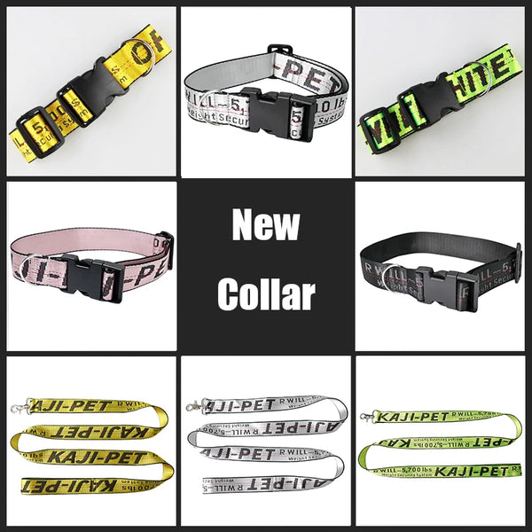 Nylon Dog Collar Harness