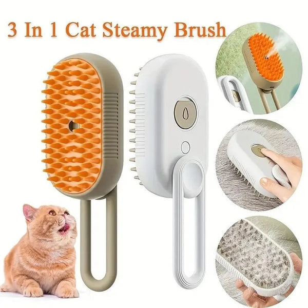 3 in 1 Steamy Pet's Brush