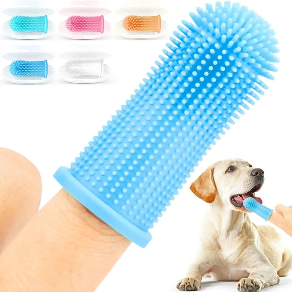 Silicone Dog Finger Toothbrush