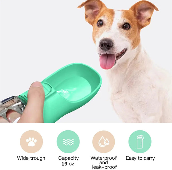 Pet Leakproof Walking Drinking Bottle