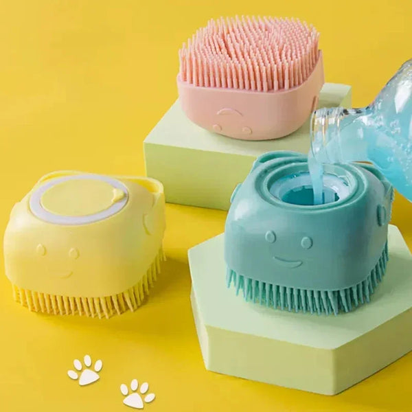 Soft Pet Bath Brush