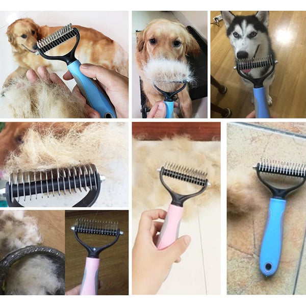 Pet 2 Sided Hair Remover Brush