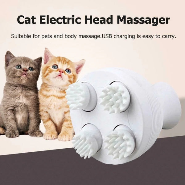 Multifunctional USB Pet Head Massager