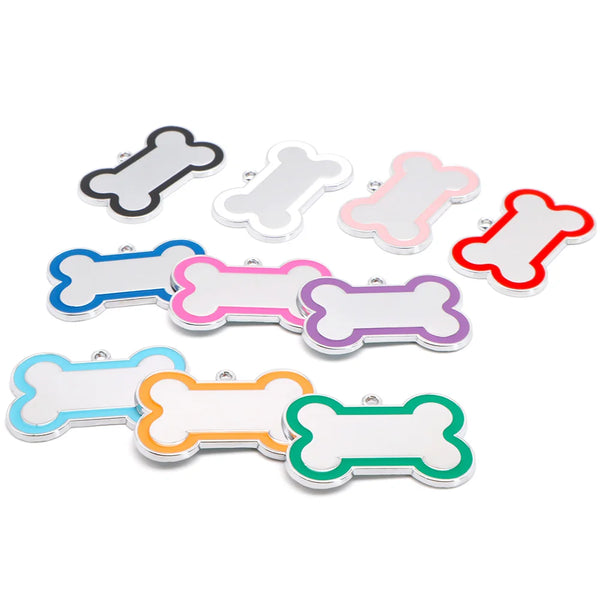 Pet 100Pcs 10 Colorful Bone Collars