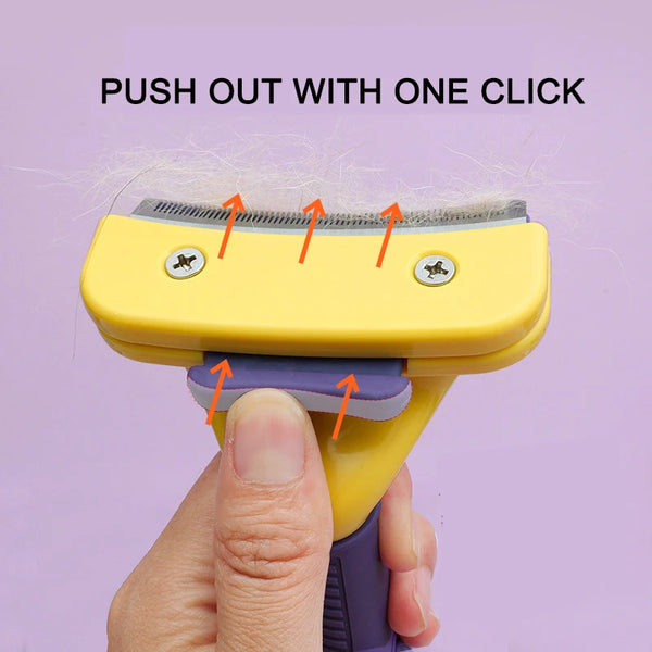 Pet Hair Remover Grooming Brush