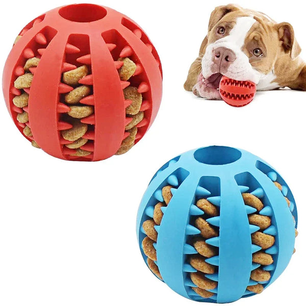 Pet's Tooth Cleaning Rubber Food Ball