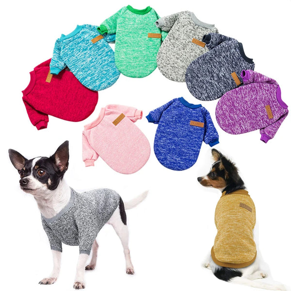 Soft Pet Clothes Classic Outfit Sweater