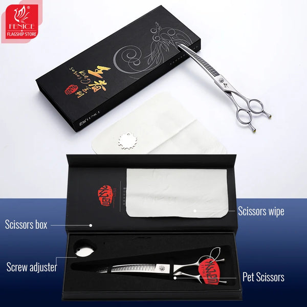 VG10 Steel Pet Grooming Chunker Scissors