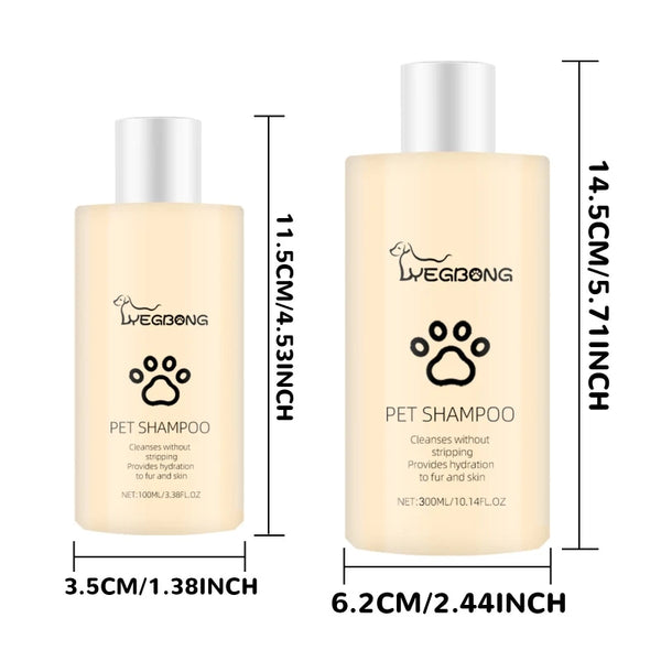 Pet Moisturizer Shampoo Lotion