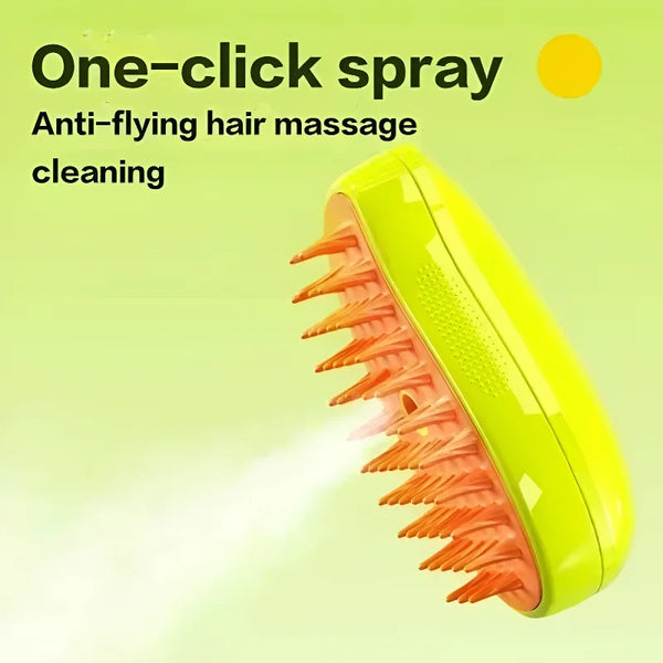 Pet's Steamy Brush Sprayer for Massage