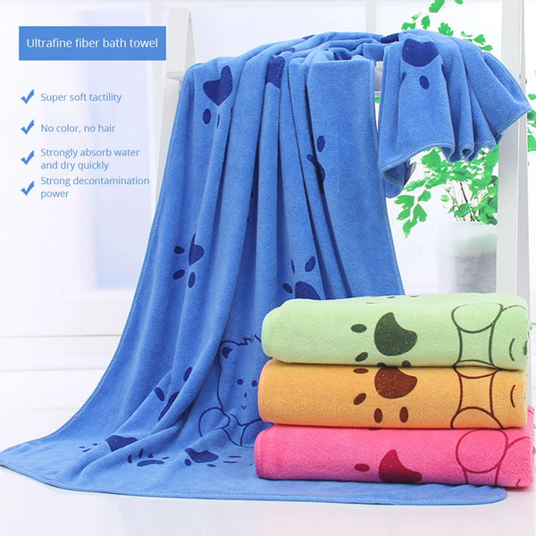 Microfiber Super Absorbent Pet Bath Towel