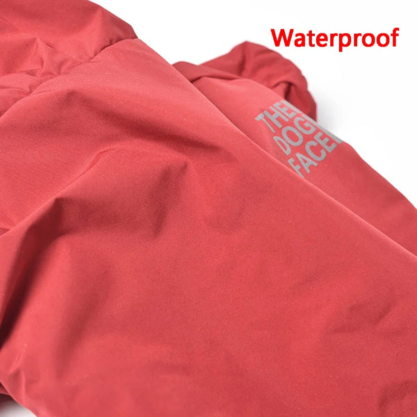 Waterproof Dogs Reflective Warm Raincoat