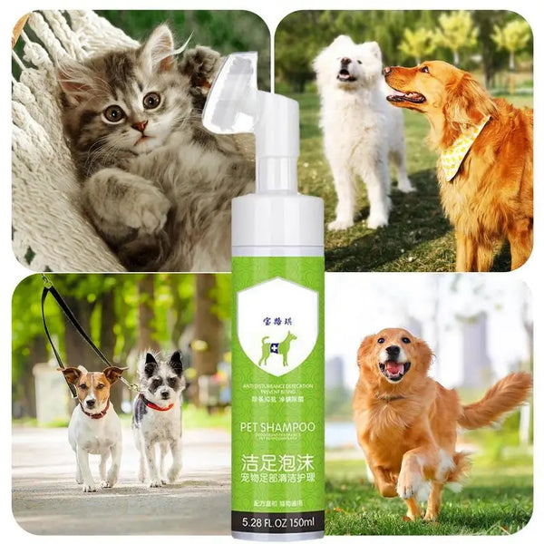 150ml Natural & Waterless Pet Shampoo