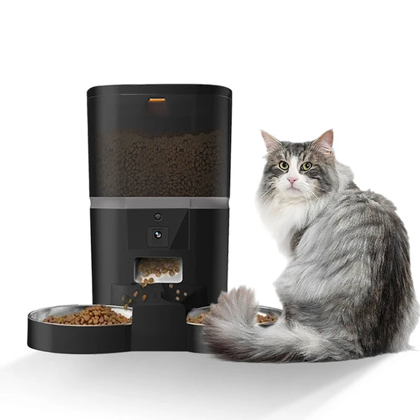 4L With HD Camera Automatic Pet Feeder