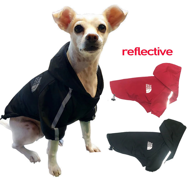 Waterproof Dogs Reflective Warm Raincoat