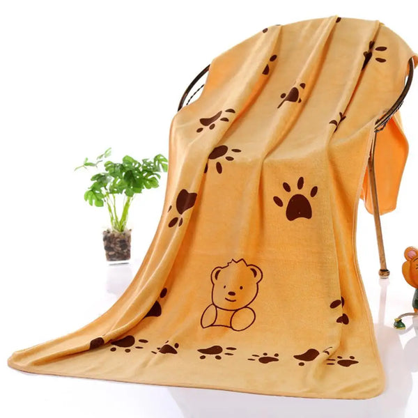 Microfiber Super Absorbent Pet Bath Towel