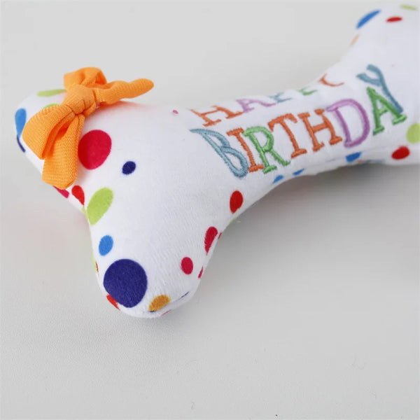 Pet Birthday Cake Shape Toy